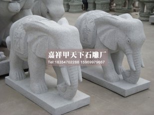 石雕大象的风水寓意