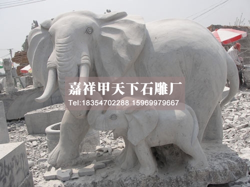 石雕大象制作过程以及方法(图2) 石雕大象制作过程以及方法(图2)