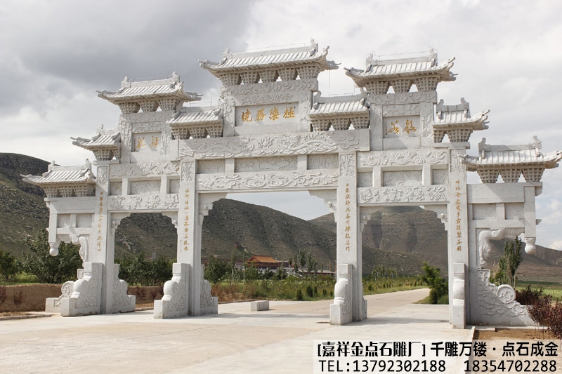 景区石牌坊的重要因素(图1)