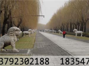 北京十三陵石牌坊制作与风水介绍(图3) 北京十三陵石牌坊制作与风水介绍(图3)