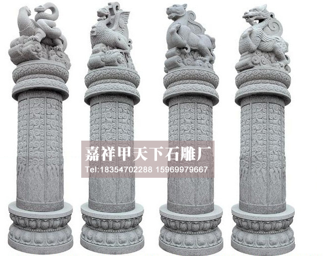 佛教石雕文化柱的雕刻意义(图2) 佛教石雕文化柱的雕刻意义(图2)