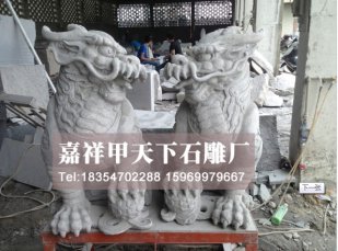 洋人石雕现厦门 珍贵石雕保护状况堪忧