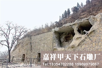 石雕十八罗汉像--鸿庆寺石窟数十尊佛头曾一夜被(图1) 石雕十八罗汉像--鸿庆寺石窟数十尊佛头曾一夜被(图1)