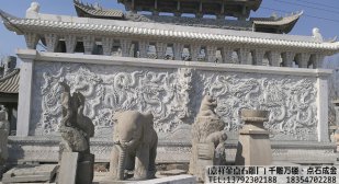 石雕影壁新形式的发展性以及审美要求--嘉祥石雕