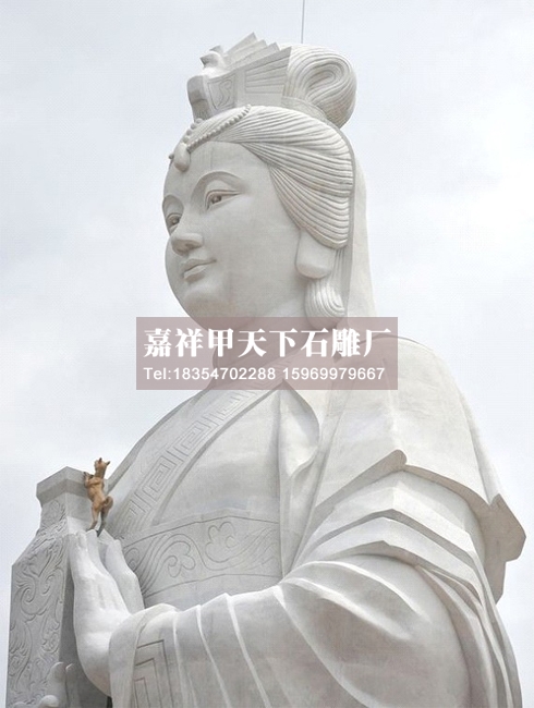 石雕妈祖像--矗立在海上布达拉宫的世界和平女神(图1) 石雕妈祖像--矗立在海上布达拉宫的世界和平女神(图1)