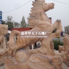 关于石雕马的故事