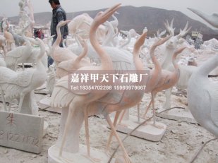 石雕鹤的寓意